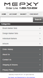 Mobile Screenshot of mepxymarkers.com